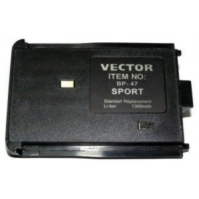 Аккумулятор Vector BP-47 SPORT Li-Ion для VT-47 SPORT