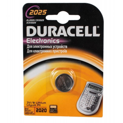 Батарейка DURACELL CR2025